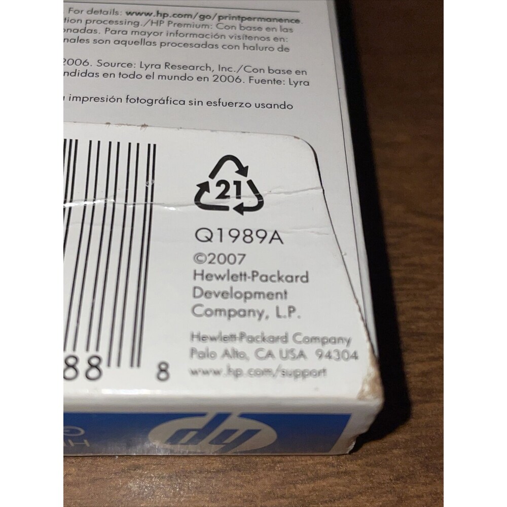 HP Premium GLOSSY 4X6 Ink Jet Picture Photo Paper 10 mil 60 Sheets - Picture 10 of 11